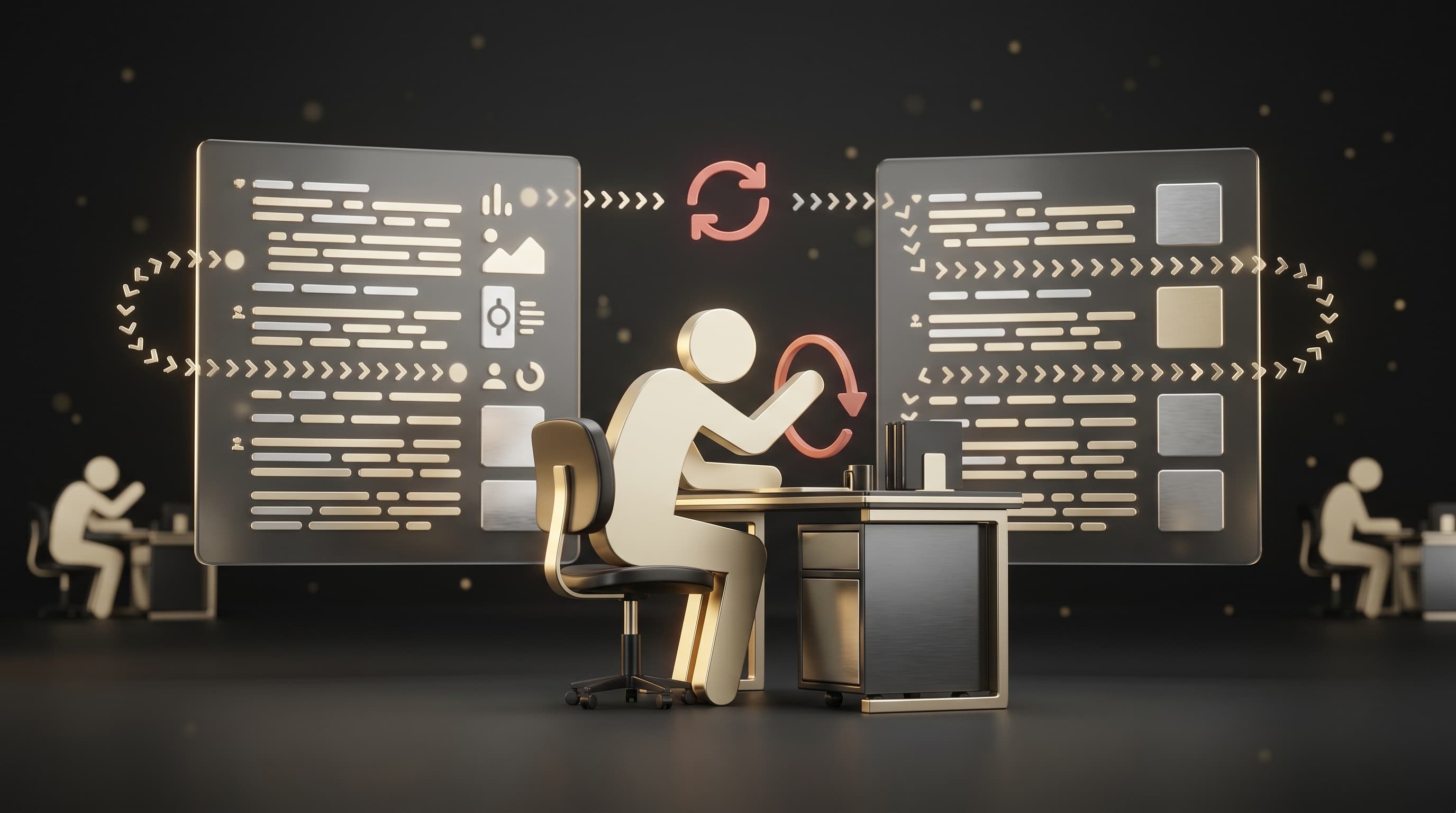 員工在做機器該做的事