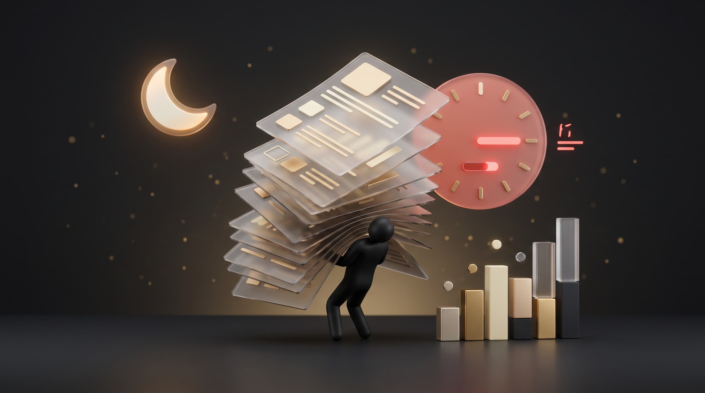 報表做到深夜,還是趕不上
