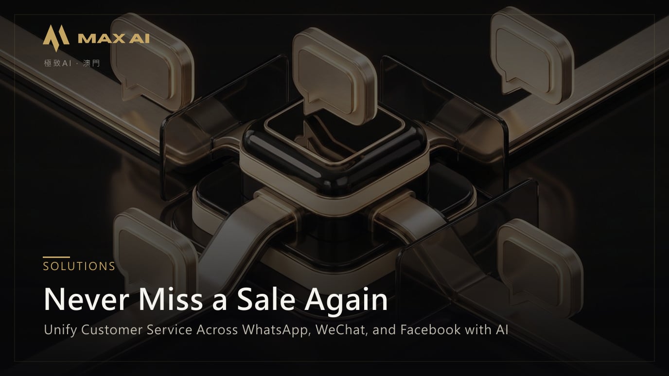 Never Miss a Sale Again: Unify Customer Service Across WhatsApp, WeChat, and Facebook with AI