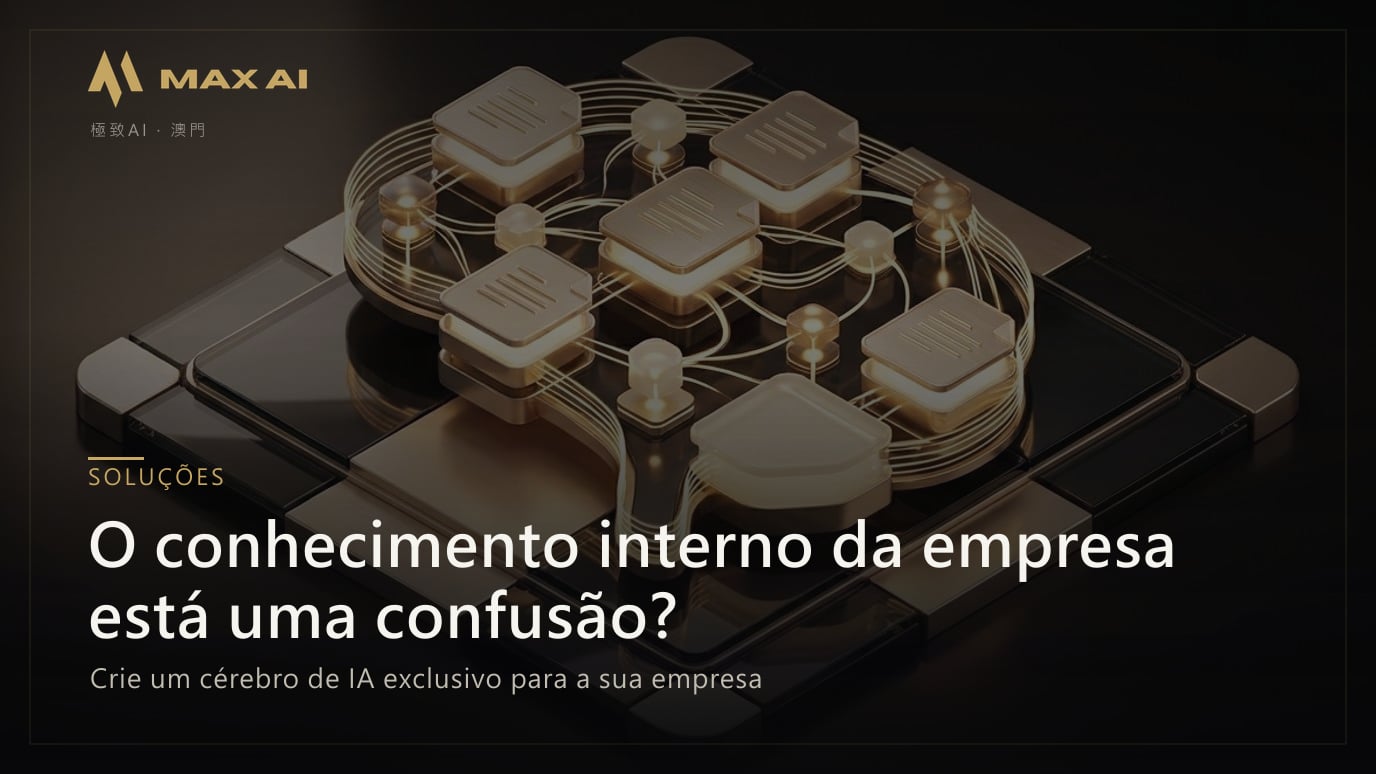 O conhecimento interno da empresa está uma confusão? Crie um cérebro de IA exclusivo para a sua empresa