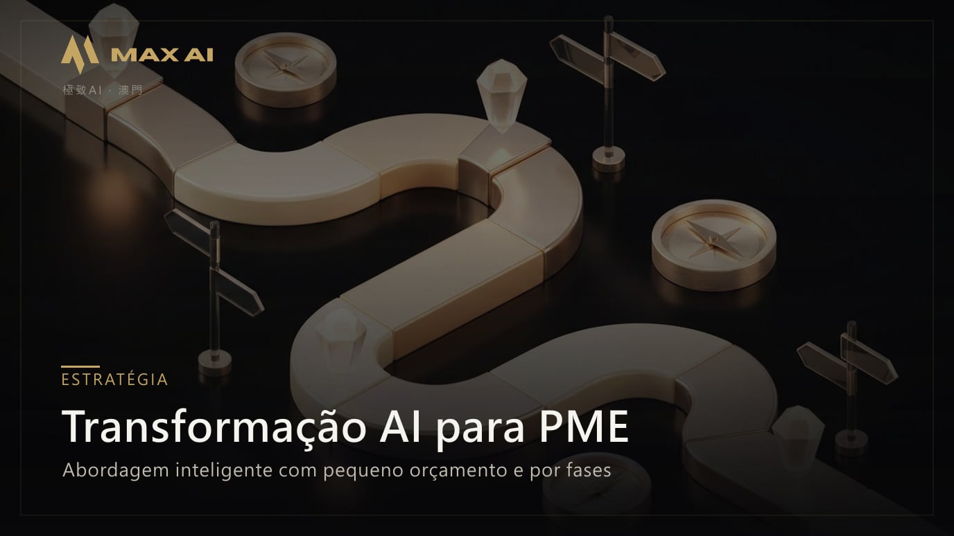 Transformação AI para PME: Abordagem inteligente com pequeno orçamento e por fases