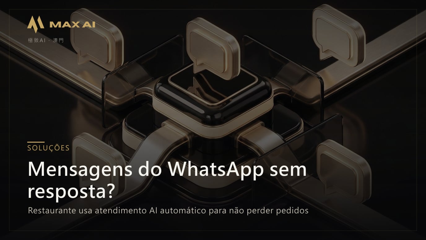 Mensagens do WhatsApp sem resposta? Restaurante usa atendimento AI automático para não perder pedidos